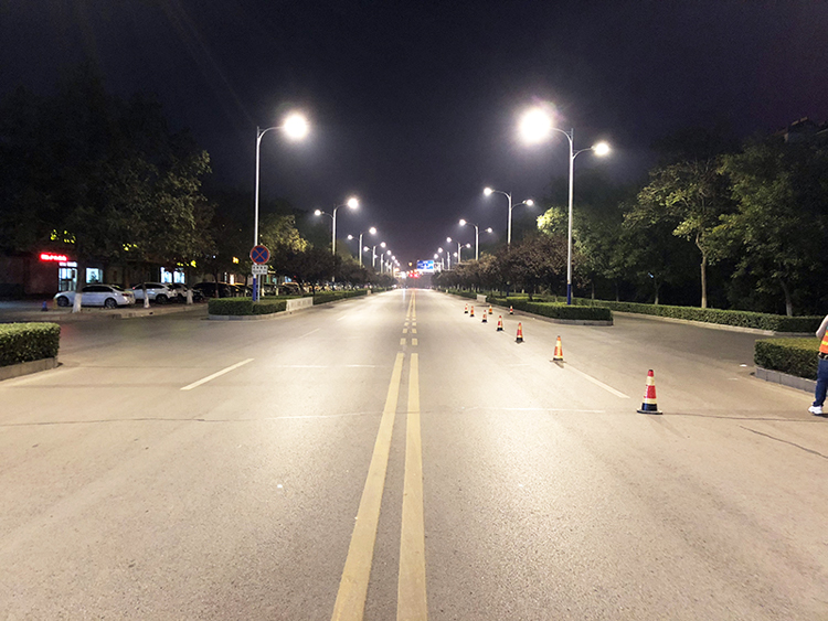 桓臺縣漁洋街、中心大街路燈節(jié)能改造工程